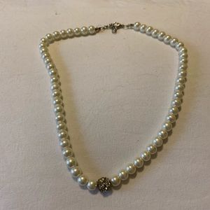 Faux Pearl Necklace